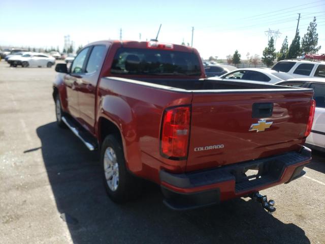 1GCGSBE35F1211771 - 2015 CHEVROLET COLORADO L RED photo 3