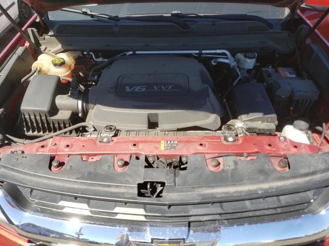 1GCGSBE35F1211771 - 2015 CHEVROLET COLORADO L RED photo 7