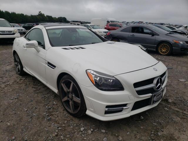 WDDPK4HA2FF107561 - 2015 MERCEDES-BENZ SLK 250 WHITE photo 1