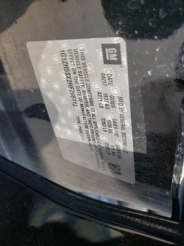 1G1ZH5SX2HF266113 - 2017 CHEVROLET MALIBU PRE BLACK photo 10