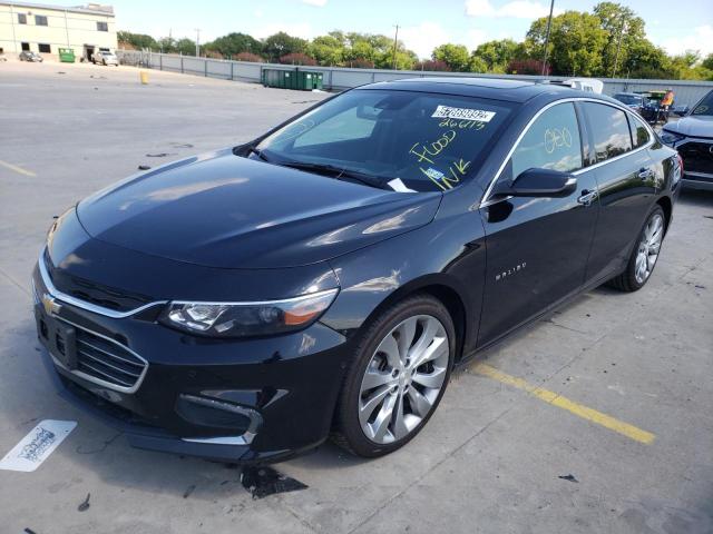 1G1ZH5SX2HF266113 - 2017 CHEVROLET MALIBU PRE BLACK photo 2
