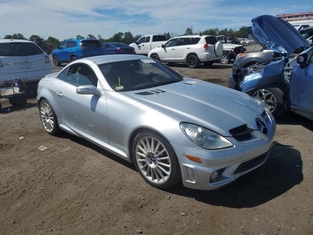 WDBWK73F76F103966 - 2006 MERCEDES-BENZ SLK 55 AMG SILVER photo 1