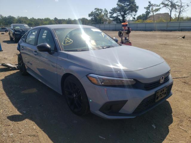 2HGFE2F59NH502956 - 2022 HONDA CIVIC SPOR BLUE photo 1