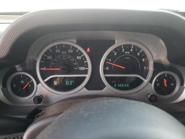 1J4GA59197L105305 - 2007 JEEP WRANGLER S BLUE photo 8