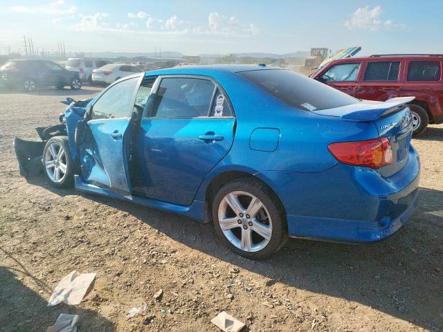 1NXBE40E69Z014743 - 2009 TOYOTA COROLLA XR 蓝色 照片 3