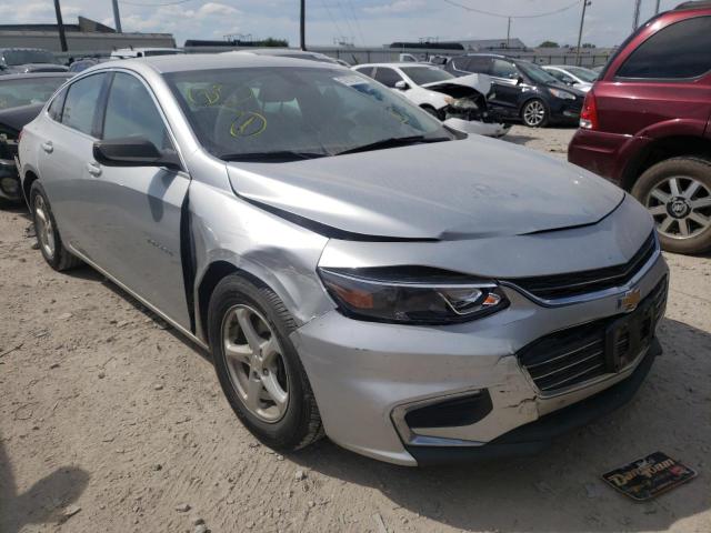 1G1ZB5ST3HF240523 - 2017 CHEVROLET MALIBU LS SILVER photo 1