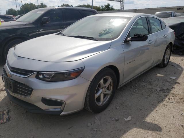 1G1ZB5ST3HF240523 - 2017 CHEVROLET MALIBU LS SILVER photo 2