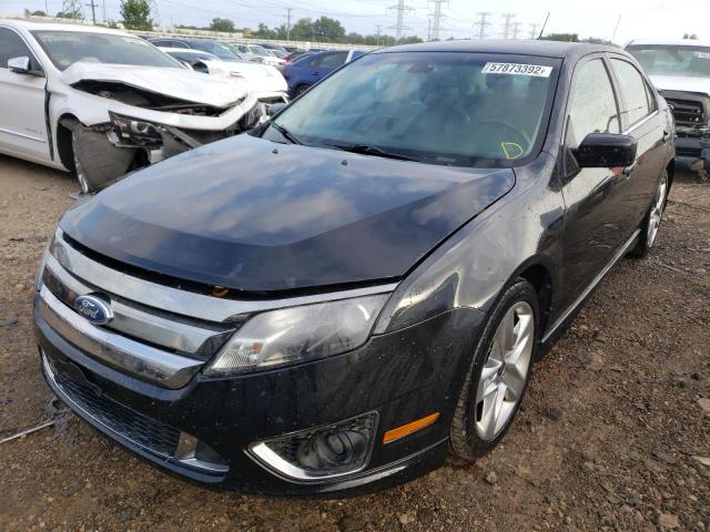 3FAHP0KC3BR327930 - 2011 FORD FUSION SPO BLACK photo 2