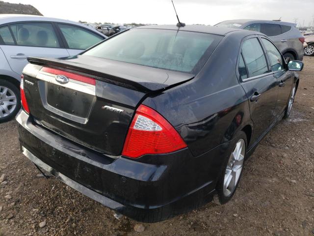 3FAHP0KC3BR327930 - 2011 FORD FUSION SPO BLACK photo 4