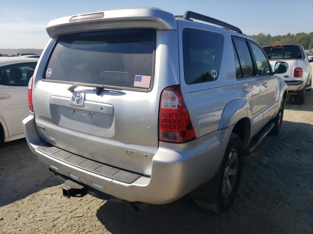 JTEZU14R98K002173 - 2008 TOYOTA 4 RUNNER SILVER photo 4