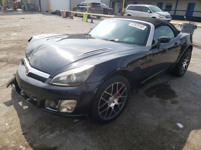 1G8MG35X27Y118769 - 2007 SATURN SKY REDLIN BLACK photo 2