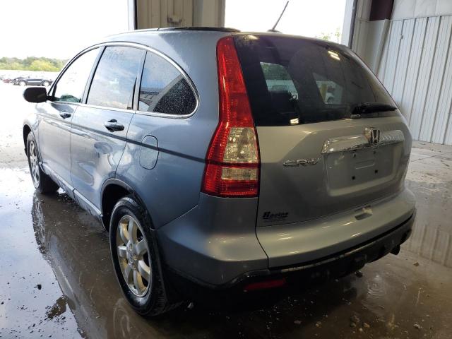 5J6RE48728L038772 - 2008 HONDA CR-V EXL BLUE photo 3