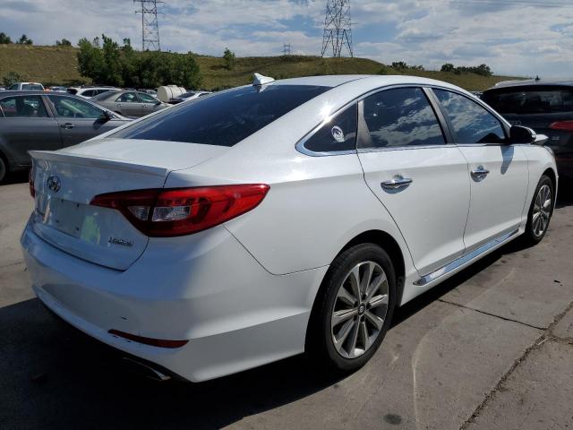 5NPE34AFXGH320012 - 2016 HYUNDAI SONATA LIM WHITE photo 4