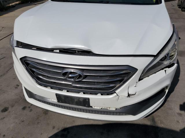 5NPE34AFXGH320012 - 2016 HYUNDAI SONATA LIM WHITE photo 9