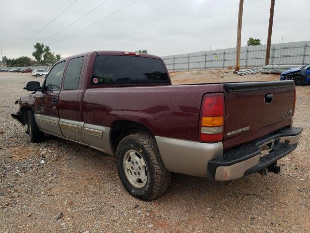 1GCEC19T92Z340424 - 2002 CHEVROLET SILVERADO MAROON photo 3