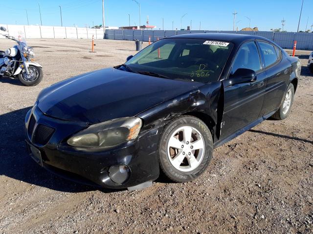 2G2WP552381100806 - 2008 PONTIAC GRAND PRIX Қара фото 2