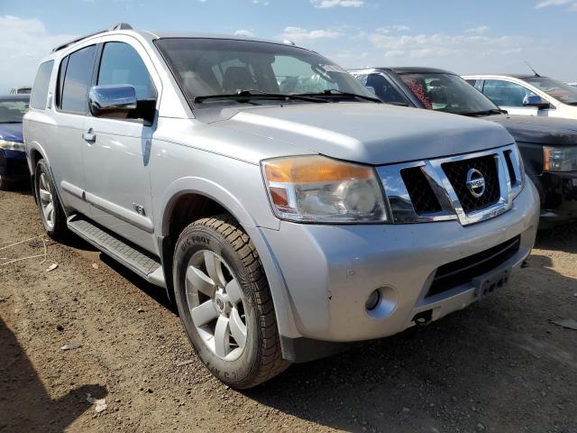 5N1AA08C68N629885 - 2008 NISSAN ARMADA SE SILVER photo 1