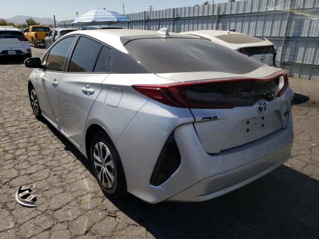 JTDKAMFP0M3175547 - 2021 TOYOTA PRIUS PRIM 银色 照片 3