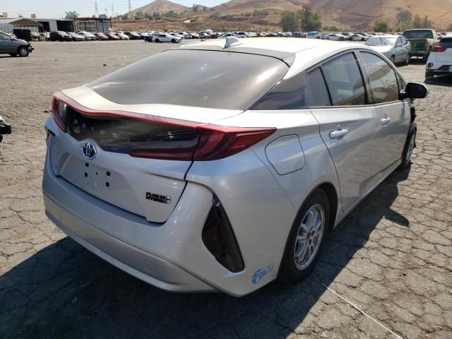 JTDKAMFP0M3175547 - 2021 TOYOTA PRIUS PRIM 银色 照片 4