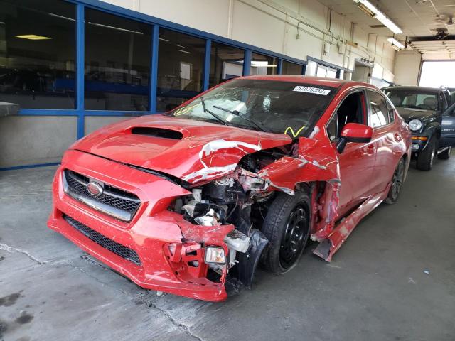 JF1VA1B64H9819522 - 2017 SUBARU WRX RED photo 2