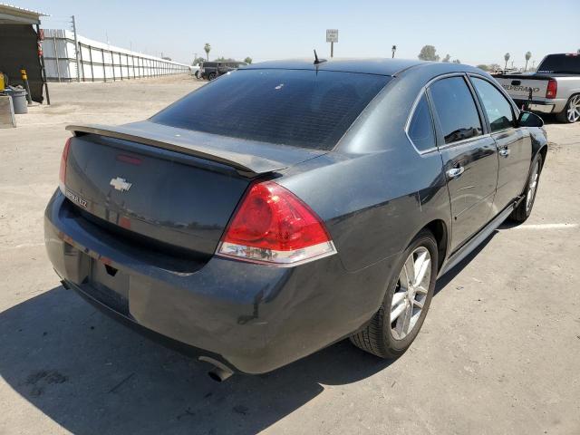 2G1WC5E33C1327558 - 2012 CHEVROLET IMPALA LTZ BLUE photo 4