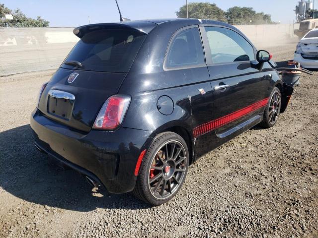 3C3CFFFH2GT165576 - 2016 FIAT 500 ABARTH BLACK photo 4