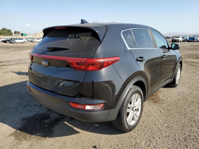 KNDPM3ACXH7150682 - 2017 KIA SPORTAGE L BLACK photo 4