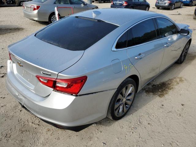1G1ZH5SX9GF243555 - 2016 CHEVROLET MALIBU PRE ვერცხლისფერი ფოტო 4
