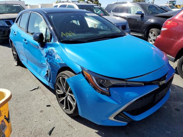 JTNC4RBE1L3088201 - 2020 TOYOTA COROLLA XS BLUE photo 1