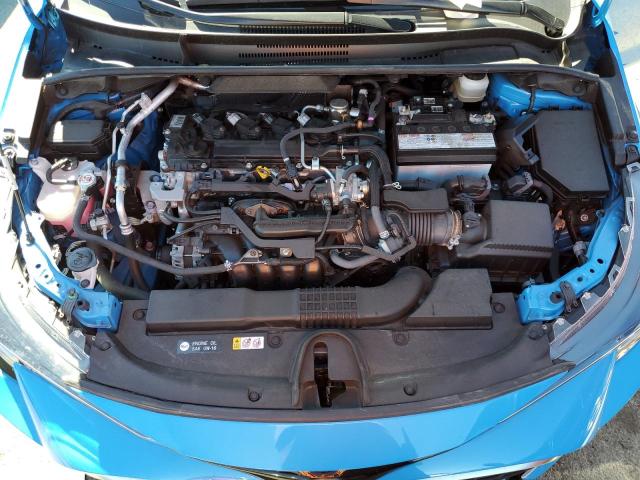 JTNC4RBE1L3088201 - 2020 TOYOTA COROLLA XS BLUE photo 7