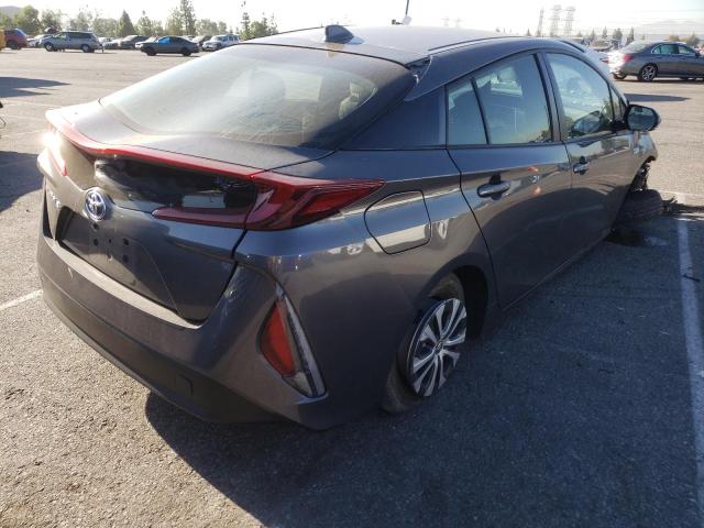 JTDKAMFP6M3175780 - 2021 TOYOTA PRIUS PRIM 石墨色 照片 4