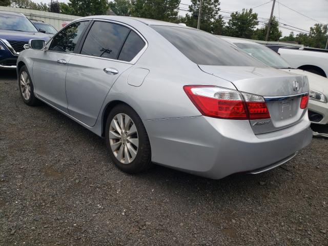 1HGCR2F81DA063721 - 2013 HONDA ACCORD EXL SILVER photo 3