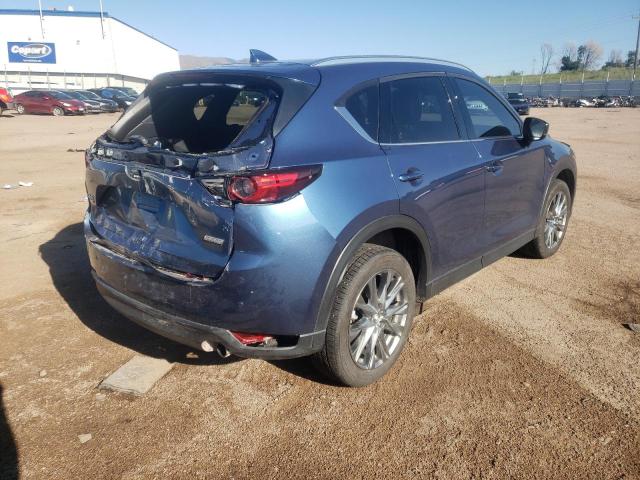 JM3KFBEY5K0545283 - 2019 MAZDA CX-5 SIGNA BLUE photo 4