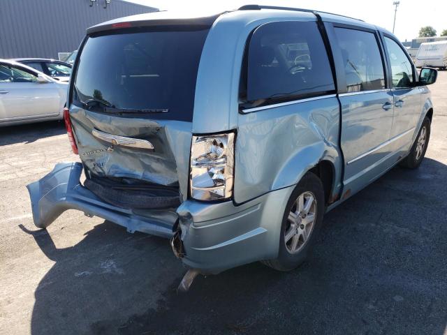 2A4RR5D16AR265911 - 2010 CHRYSLER TOWN & COU BLUE photo 4