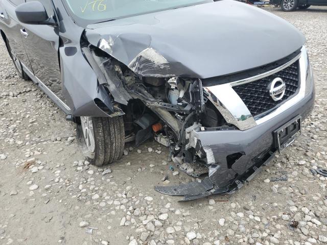 5N1AR2MM8EC714012 - 2014 NISSAN PATHFINDER GRAY photo 9