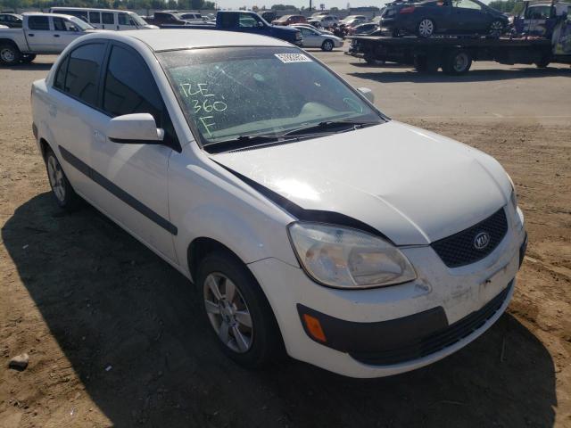 KNADE123476269039 - 2007 KIA RIO BASE WHITE photo 1