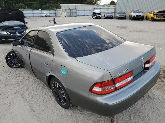 JT8BF28G7Y0276478 - 2000 LEXUS ES 300 GRAY photo 3