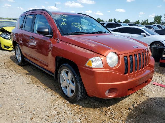 1J8FT47W38D705407 - 2008 JEEP COMPASS SP ORANGE photo 1