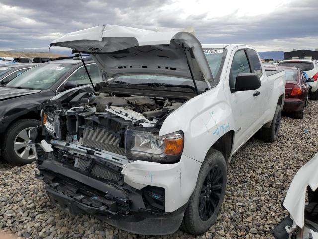 1GTH5BEN5M1278638 - 2021 GMC CANYON ELE WHITE photo 2