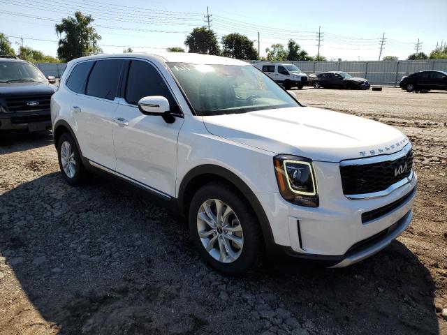 5XYP24HC6NG239536 - 2022 KIA TELLURIDE WHITE photo 1