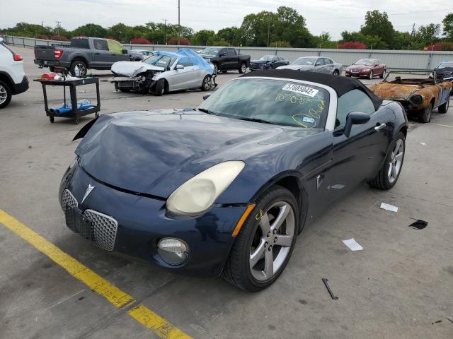 1G2MB35B37Y107082 - 2007 PONTIAC SOLSTICE BLACK photo 2