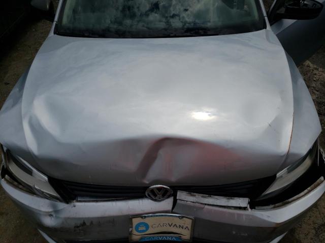 3VW1K7AJ9EM378754 - 2014 VOLKSWAGEN JETTA BASE 银色 照片 7