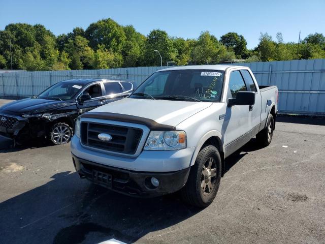 1FTPX14546NA07700 - 2006 FORD F150 SILVER photo 2