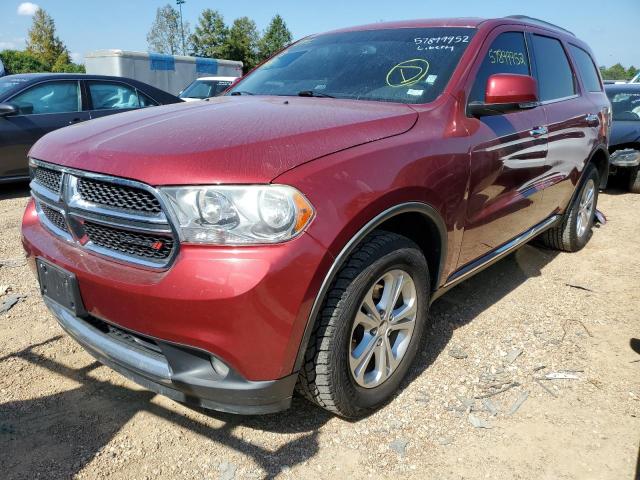 1C4RDJDG7DC680668 - 2013 DODGE DURANGO CR RED photo 2