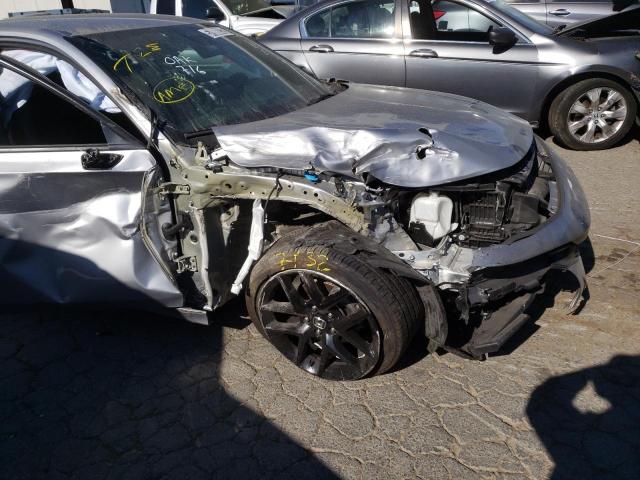 2HGFE2F57NH521781 - 2022 HONDA CIVIC SPOR SILVER photo 9