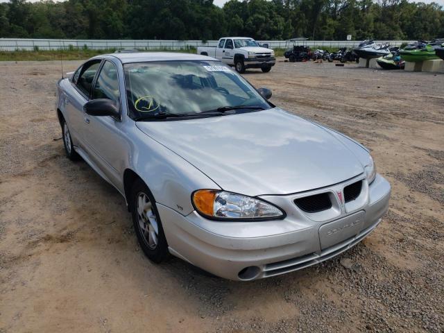 1G2NF52EX4M585442 - 2004 PONTIAC GRAND AM S SILVER photo 1