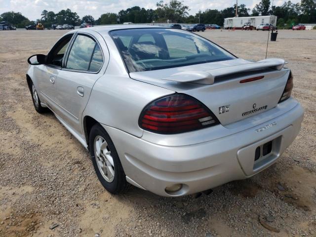 1G2NF52EX4M585442 - 2004 PONTIAC GRAND AM S SILVER photo 3