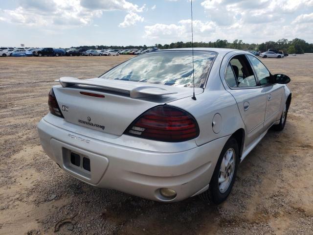1G2NF52EX4M585442 - 2004 PONTIAC GRAND AM S SILVER photo 4