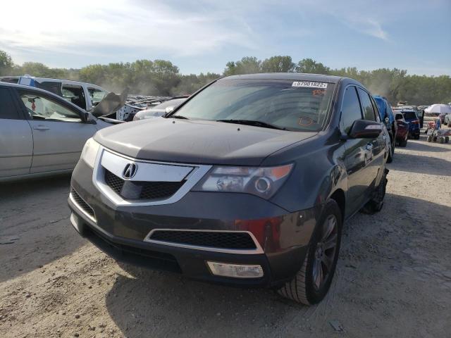 2HNYD2H58AH520506 - 2010 ACURA MDX ADVANC 灰色 照片 2