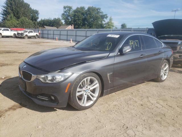 WBA4C9C55GG139253 - 2016 BMW 428 XI GRA GRAY photo 2